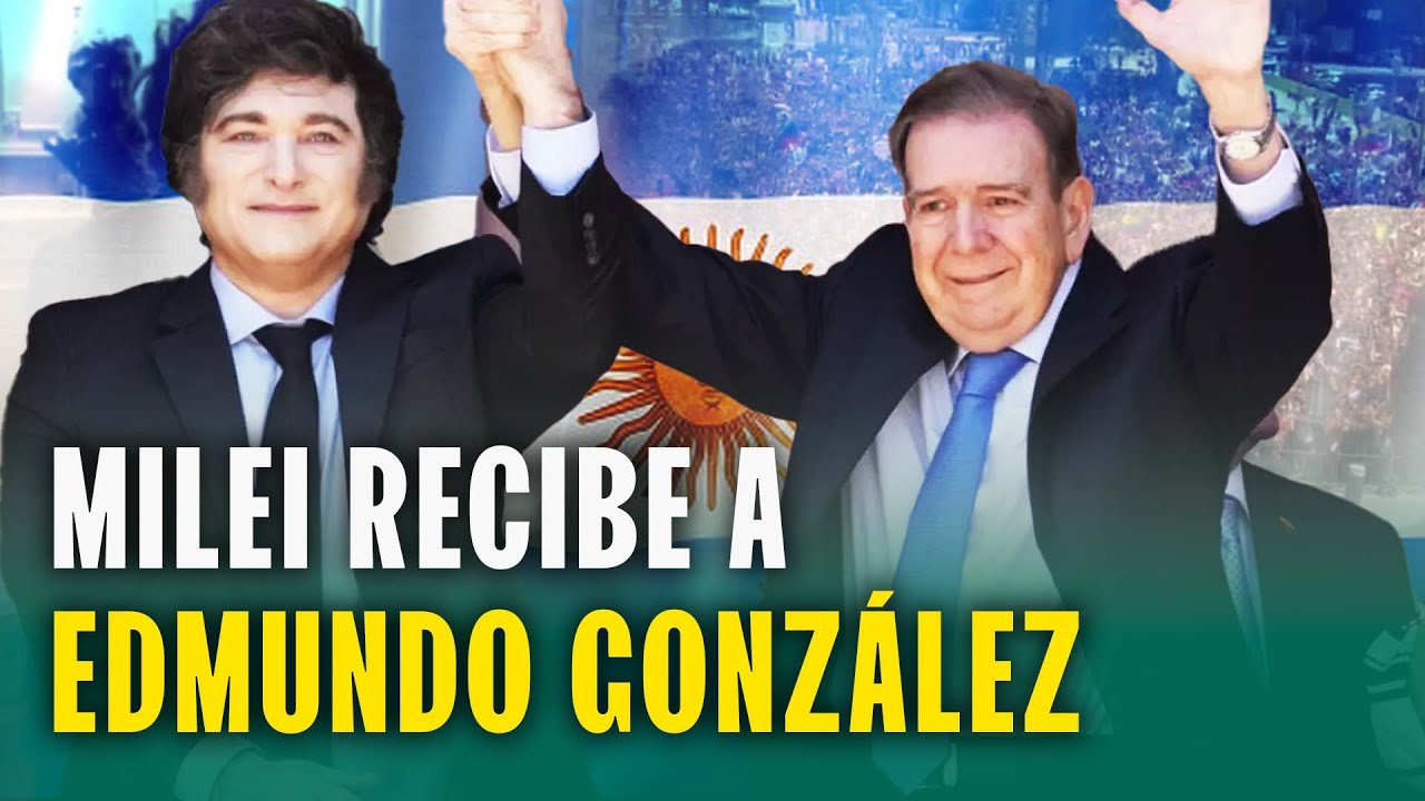 Balconazo de Edmundo González en Argentina: Javier Milei recibe a líder ...