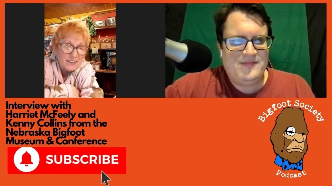 Harriet McFeely and Kenny Collins, the "Bigfoot Lady" and "Bigfoot Guy" of Nebraska