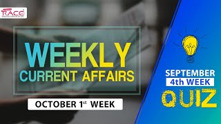 Weekly Current Affairs 2020 | October 1st Week Current Affairs | Malayalam I Race Institute screenshot 5