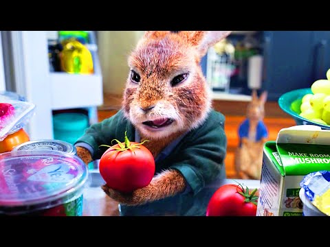 Ограбление холодильника | Кролик Питер 2 | отрывок