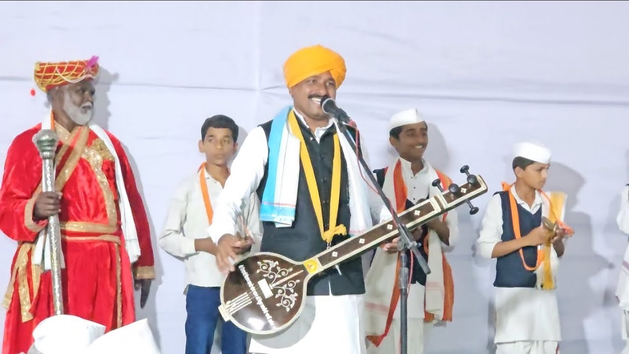 समाज प्रबोधनकार ह.भ.प गोरख महाराज कुंभार कीर्तन साथ श्री.संत तुकोबाराय वारकरी शिक्षण संस्था