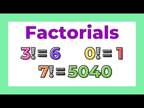 Factorials | What are Factorials & Why does 0 Factorial Equal 1?