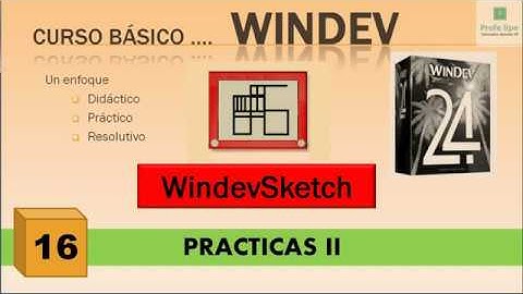 CURSO WINDEV - PRACTICAS - TELE SKETCH