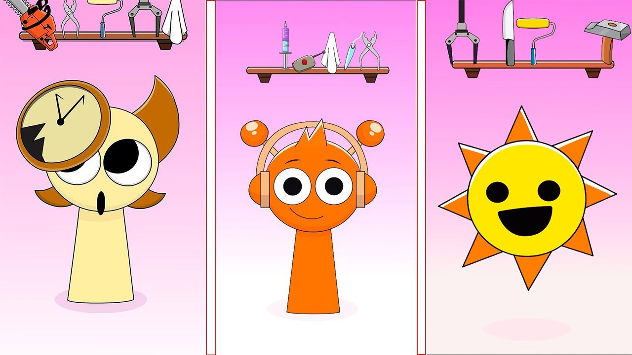 OH NO! HELP! 😱 BROKER 🆚 OREN 🆚 MR SUN | Sprunki Incredibox