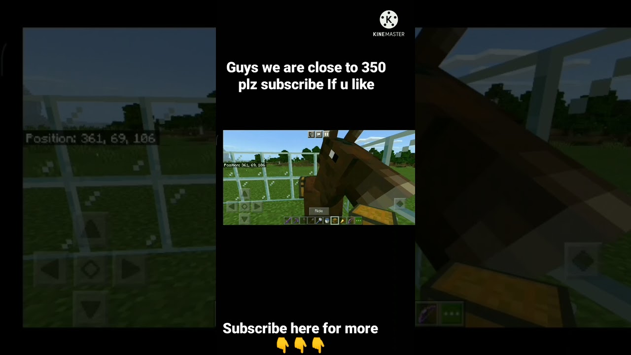 How to put chest on horse in Minecraft #technogamerz #dream #pewdiepie