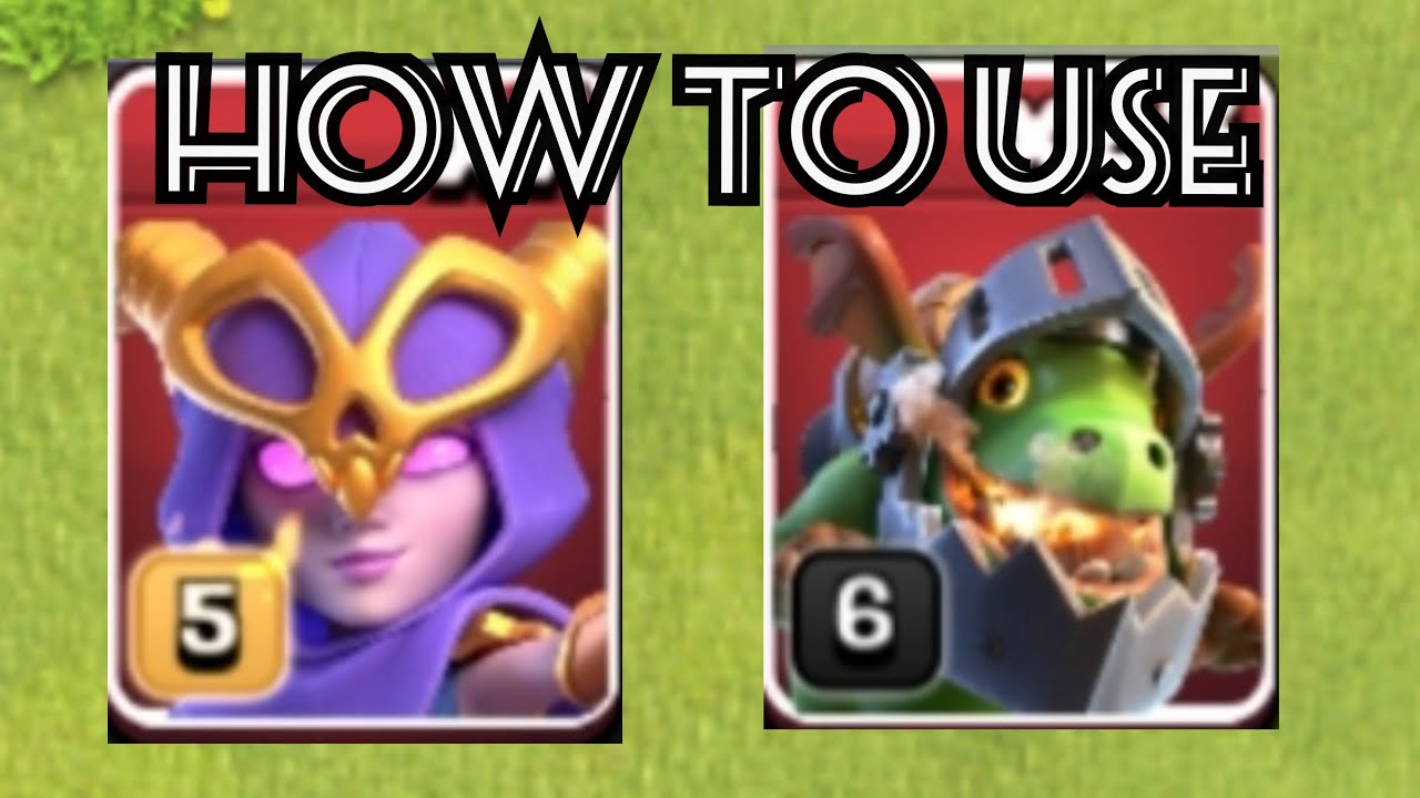 super witch & inferno dragon [ how to use super witch and inferno dragon] 