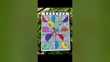 #Zentangle art for beginners #Zentangle patterns #Day 24/100 days project 🧚🫧