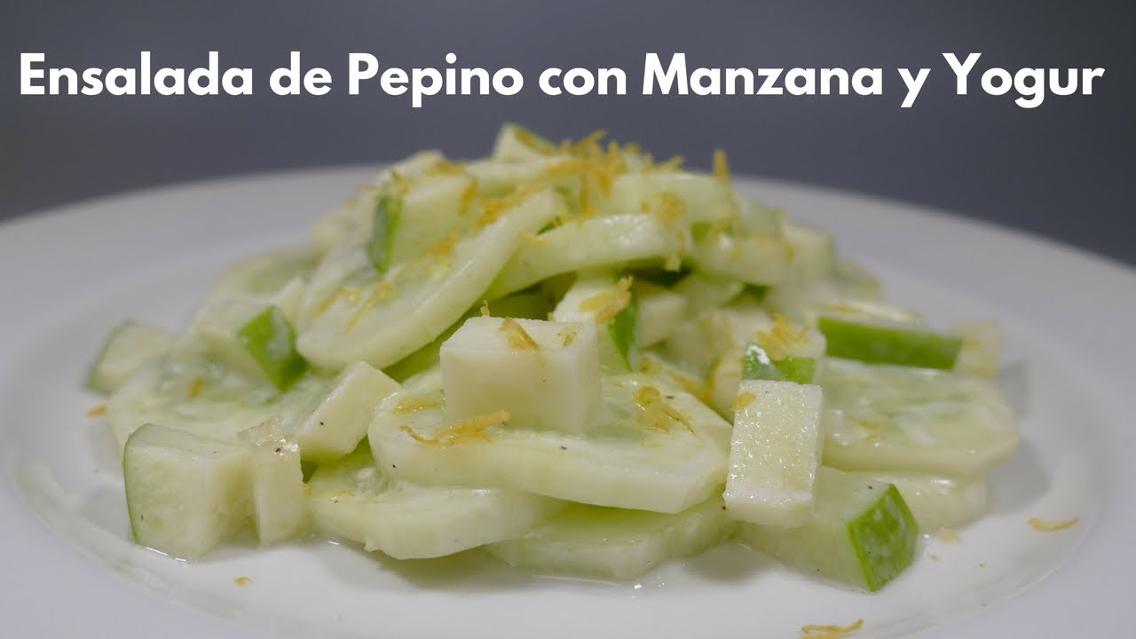 yogur y manzana para adelgazar