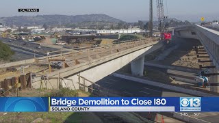 Bridge Demolition To Close I-80