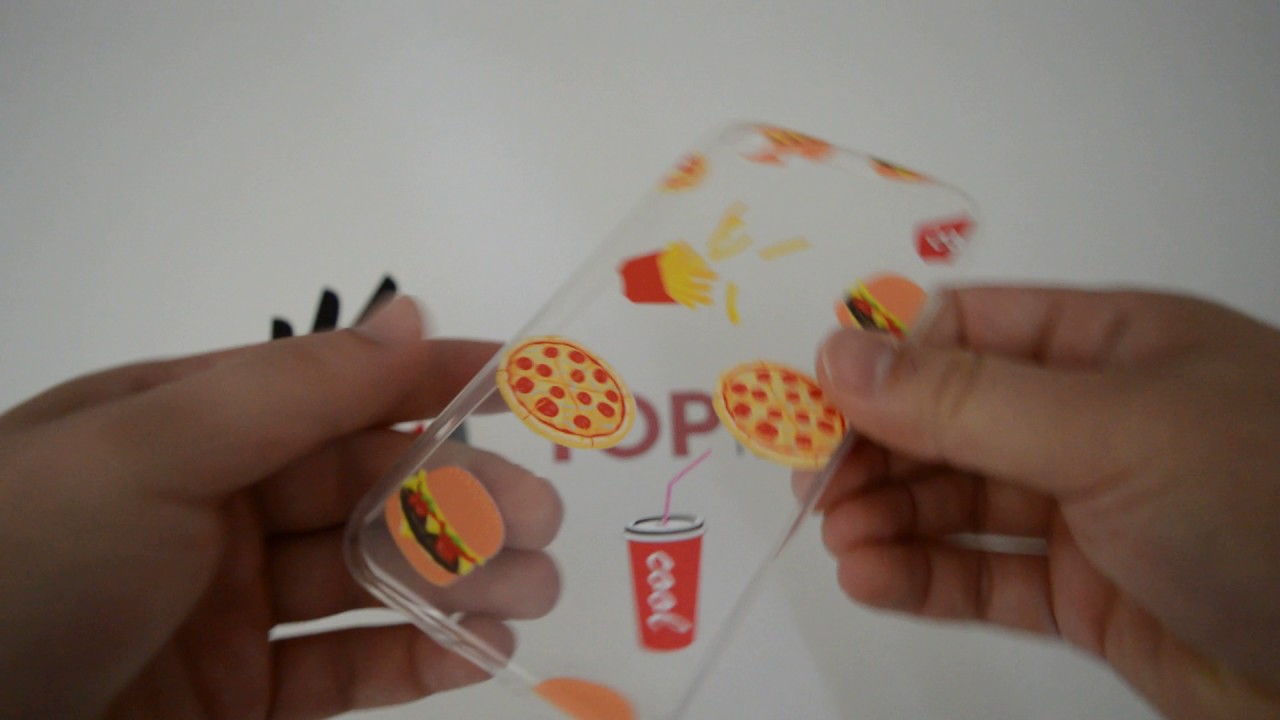 Ovitek TPU "Fast food" za Apple iPhone 7