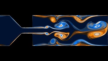 Lattice Boltzmann Method Fluid Simulation