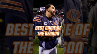 Bears vs Packers in the Wild Card was the best game of the season.