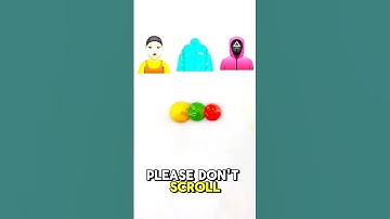 Guess the mixed color of squid game 2 #satisfying #relaxing #squidgamchallenge  #asmr #slime #vip