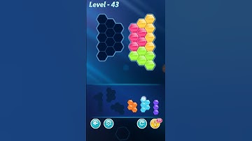 Block Hexa Puzzle Regular A Level 43 Walkthrough