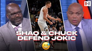 Chuck & Shaq REĄCT To Jokic-Morris Fight: 