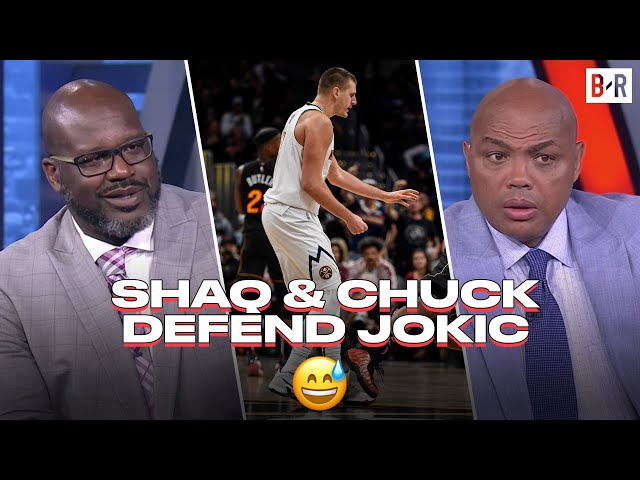 Chuck u0026 Shaq REACT To Jokic-Morris Fight: You Can't Hit Somebody And Turn Your Back class=