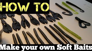 How To Make Your Own Soft Plastic Fishing Lures