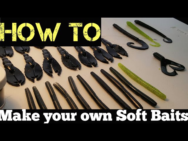 How To Make Your Own Soft Plastic Fishing Lures 