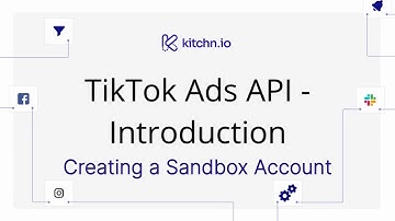 TikTok Ads API Tutorial: Creating a Sandbox Account