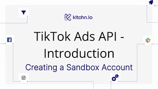 TikTok Ads API Tutorial: Creating a Sandbox Account