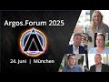 Argos.Forum 2025 am 24. Juni in München | Bittner+Krull