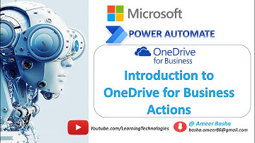 Power Automate Desktop || Introduction to OneDrive for Business Actions