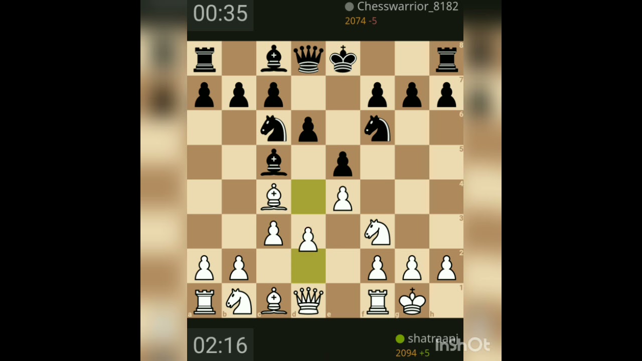 Albin Gambit Italian Game