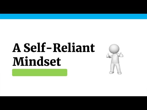 #1 A Self Reliant Mindset Tips Report Mới Nhất