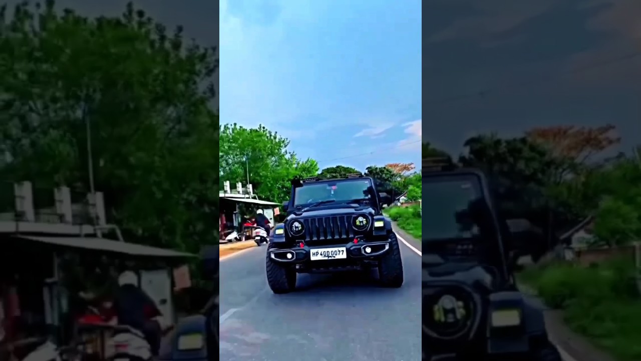 Thar attitude status🔥x chora rao sahab ka | modified thar 