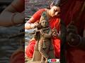 Lord Krishna Sand Sculpture by River | Amazing Sand Art #Shorts #Krishna #KrishnaArt #aivideo
