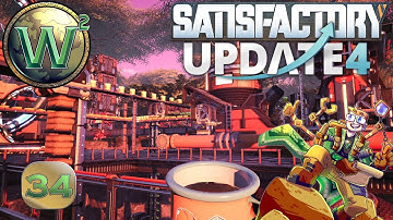 Satisfactory Update 4, Converting from Update 3, Episode 34: Connecting Up Plutonium - Let