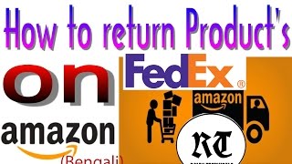 How To Return/Package for Return On Amazon (Fedex/Currier Pickup)🙃