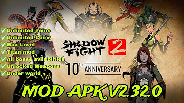 Shadow Fight 2 Mod Apk 2.34.6 Latest Version 2025 - Unlimited Money, Max Level 52 Vip Mod Hack apk