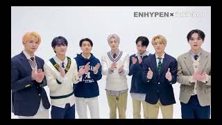 [ENHYPEN X NONNO] 220420 | #ENHYPEN ANNOUNCED #DIMENSION_閃光 #nonno