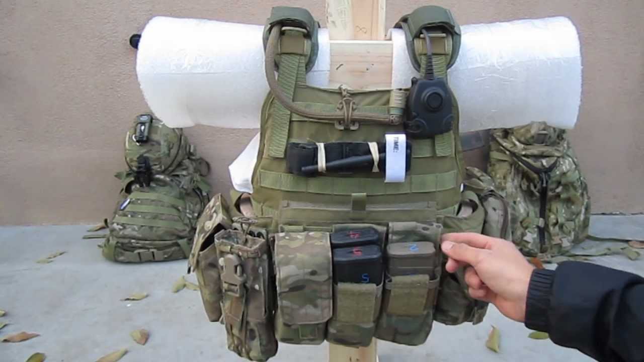 LV MBAV Multicam + Detachable Chest Rig