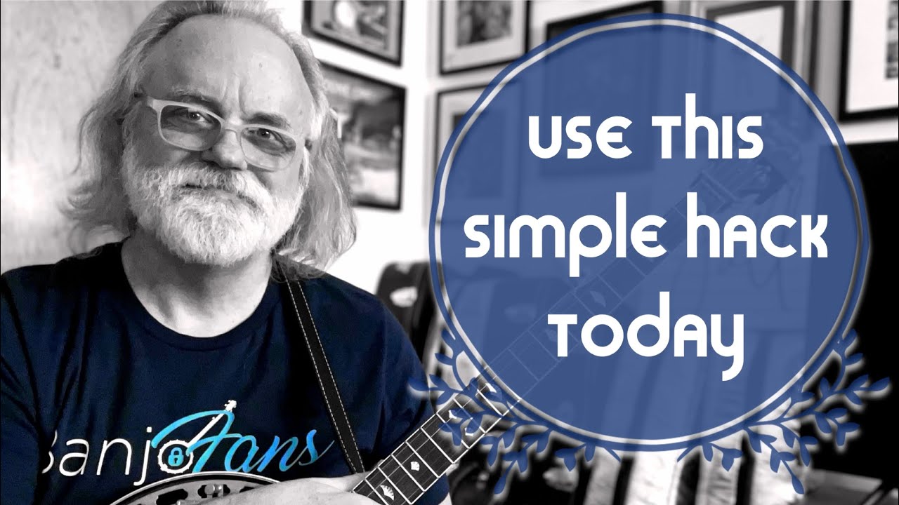 Use This Simple Hack for Bluegrass Banjo (up the neck)