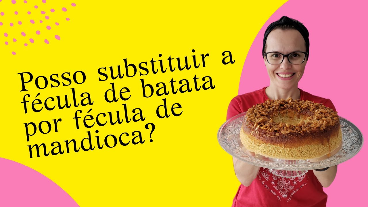 Posso substituir a fécula de batata por fécula de mandioca? - YouTube