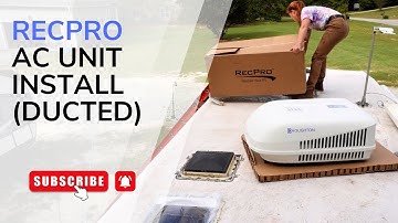 Recpro DUCTED AC Unit installation (with heat pump): Easy step by step guide!