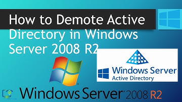 How to Demoting Domain Controllers in  Windows Server 2008 R2