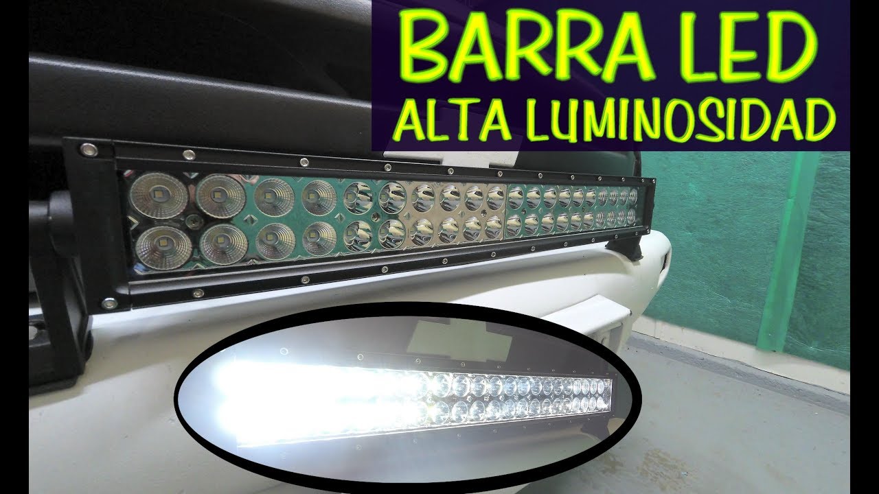 Barra LED de 1 Fila / 18 LED / 54 Watts / 50cm