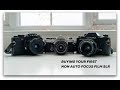 BUYING YOUR FIRST NON AUTO FOCUS FILM SLR