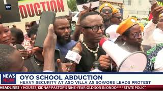 Sowore leads protest against abduction of  Oyo schools pupils and teachers  Guide