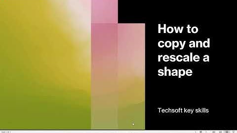 Techsoft Key Skills - resize a shape