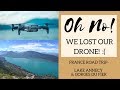 We lost our drone in Lake Annecy!! Gorges du Fier- France Road Trip- Wandering Bird