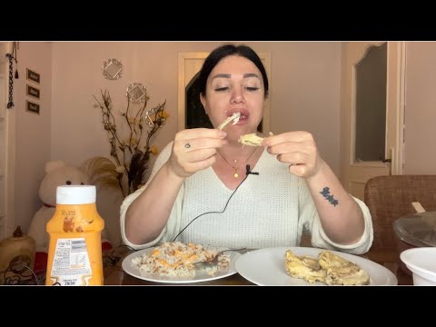 YEMEKTEYİZ #mukbang #asmr #yemekteyiz