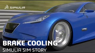 Effective Brake Cooling is Critical for Safety | SIMULIA SIM Story