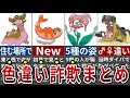 9割が騙された!色違い詐欺のポケモンまとめ