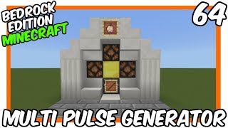 Multi Pulse Generator Tutorial [Minecraft Bedrock Edition][MCPE]