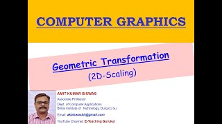 2d scaling in computer graphics in hindi | computer graphics | 2d transformation | 2020