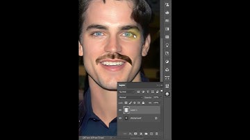 Make real mustache easily in realistic way in photoshop 2023